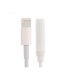 Adaptor iPhone 7 Lightning la Jack mama 3.5 mm 0.1m, Oem