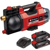 Einhell AQUINNA 18/28 PXC + Twinpack CB + 4514095 - Pompa 2.5 bar + Set 2 acumulatori si incarcator Li-Ion 18 V 2.5 Ah