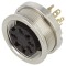 Conector M16 soclu mamă 7 pini IP68