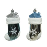 Cumpara ieftin Decoratiune - Sock Plastic Glitters - mai multe culori | Kaemingk