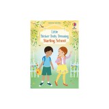 Little Sticker Dolly Dressing Starting School