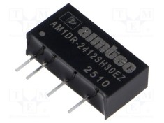 Convertor DC/DC AIMTEC AM1DR-EZ 1W 22,8-25,2V intrare 12V ieșire 84mA