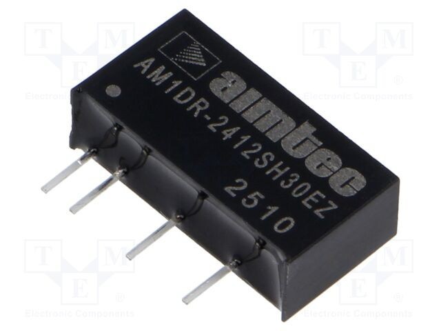Convertor DC/DC AIMTEC AM1DR-EZ 1W 22,8-25,2V intrare 12V ieșire 84mA