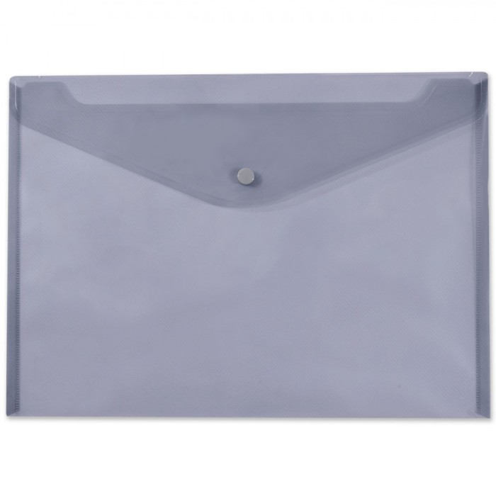 Mapă Documente Plastic, A4, Capsă, Culoare Gri