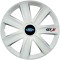 Set 4 Capace Roti GTX Alb R16, Compatibil Cu Ford