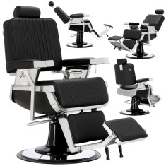 Scaun de frizerie hidraulic pentru salonul de frizerie barber shop Parys Barberking