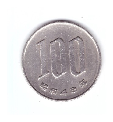 Moneda Japonia 100 yen 1973 (48), stare buna, curata foto