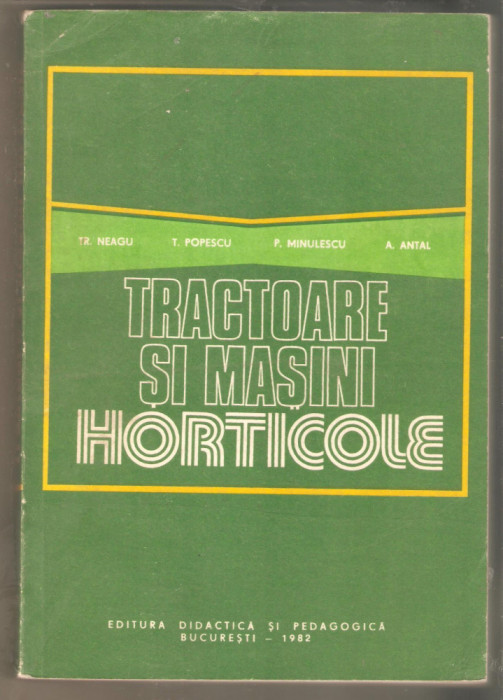 Tractoare si masini horticole