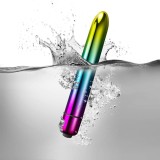 Glont Vibrator Prism, Multicolor Metalic, 11 cm