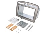 Cadru radio Peugeot 2 DIN argintiu ACV - Montaj Auto Premium