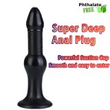 Plug anal fabricat din material prietenos cu pielea X-MEN Butt Plug Black