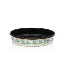 Tava rotunda Green Line Metalac, email, 28cm, 3.44l