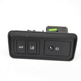 Panou Butoane Jaguar E-Pace X540 2019 J9C3-11654-AA OEM Buton Start Stop Argintiu Aluminiu