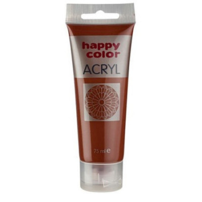 Culoare acrilica, Happy Color, Maro, 75 ml foto