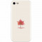 Husa silicon pentru Apple Iphone 7, Autumn Tree Leaf Shape Illustration