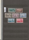 ROMANIA 1928 LP 81 - 10 ANI DE LA ALIPIREA DOBROGEI SERIE MNH NESTAMPILATA