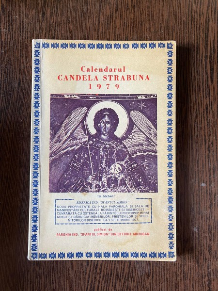 Calendarul Candela Strabuna 1979