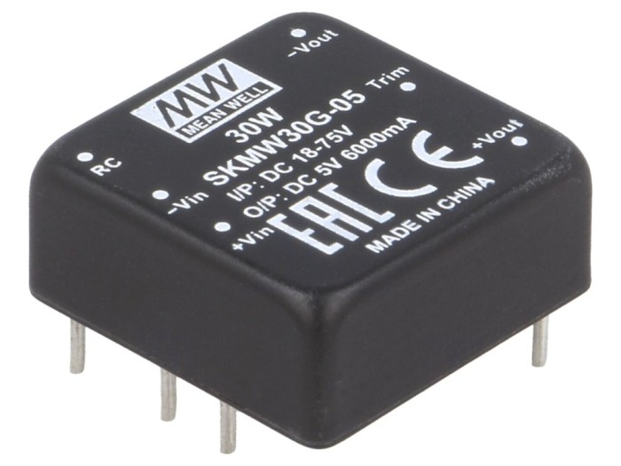 Convertor DC/DC 30W 5V 6A