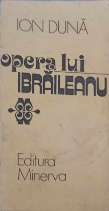 OPERA LUI IBRAILEANU-ION DUNA-264086