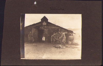 HST P554 Poză bucătărie austro-ungară de campanie foto