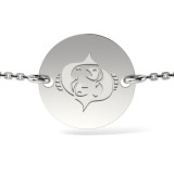 Bratara cu lantisor din argint model Pesti, Atcom