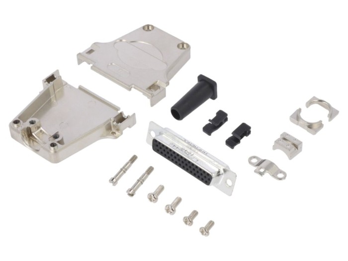 Conector D-Sub HD 44-Pin Mamă, ecranat