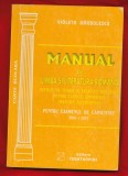 Violeta Barbulescu, &quot;Manual de limba si iteratura Romana pentru examenul de capacitate&quot; 2002