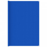 vidaXL Covor pentru cort, albastru, 250x550 cm