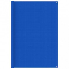 vidaXL Covor pentru cort, albastru, 250x350 cm