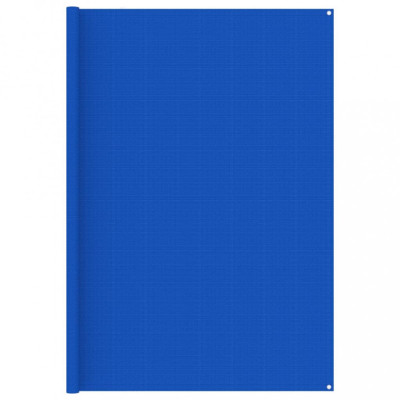 vidaXL Covor pentru cort, albastru, 250x350 cm foto