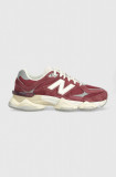 New Balance sneakers U9060VNA culoarea bordo