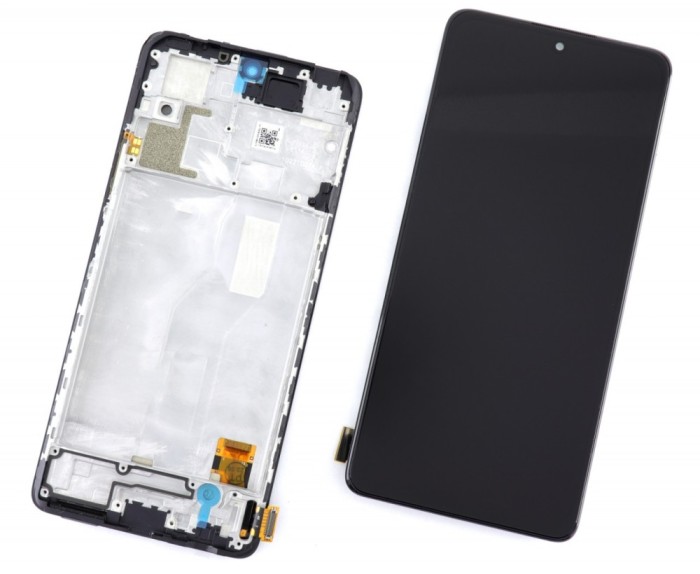 Display Xiaomi Redmi Note 10 Pro OLED cu Rama Black Negru