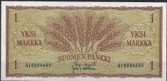 !!! FINLANDA - 1 MARKKA 1963 - P 98 a 35 - UNC / CEA DIN SCAN