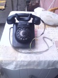 Vechi Telefon de perete Post W 49 Ebonita