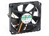Ventilator 70x70x15mm, 12V DC, volum aer 45.63m3/h, lagar Vapo, SUNON - ME70151V1-000U-G99