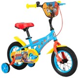 Bicicleta cu roti ajutatoare, Paw Patrol, Chase, 12 inch