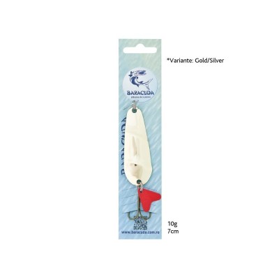 Lingurita Oscilanta B11 Baracuda 10g 7cm Silver foto
