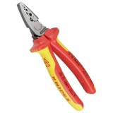 Cumpara ieftin Cleste profesional izolat pentru sertizat ferule Knipex 97 78 180, 180 mm, O0.25-16 mm &sup2;