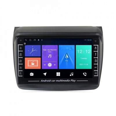 Navigatie dedicata cu Android Mitsubishi L200 2005 - 2015, 1GB RAM, Radio GPS foto