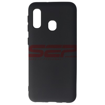 Toc silicon High Copy Samsung Galaxy A20e Black foto