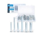 Set stifturi cu cap si orificiu, 60 bucati, Geko G03625