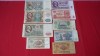 LOT BANCNOTE RUSIA RUBLE 9 BUC.