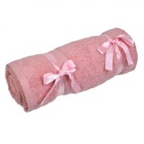 Prosop Baie Bumbac 140x70cm Roz Pudrat - Moale, Absorbant, Calitate Premium