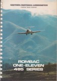 463S Broșură de promovare a avionului Rombac 1-11, Centrul Național Aeronautic, 1982