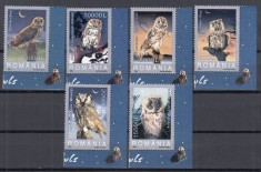 ROMANIA 2003 LP 1610 CUCUVELE SERIE MNH