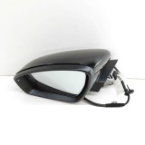 Oglinda Laterala Stanga Audi Q4 F4B 2021, SUV, OEM 89B857409B, Negru/Portocaliu
