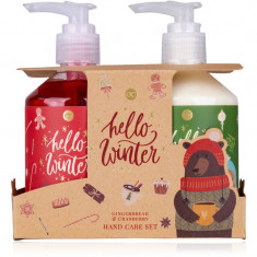 Accentra Hello Winter set cadou Gingerbread & Cranberry(de maini)