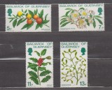 A12 S6 11 - Timbre foarte vechi - Marea Britanie - Anglia - Guernsey, Flora, Nestampilat