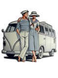 Tablou Retro Voyage Painting