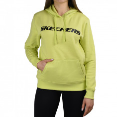 Hanorace Skechers Heritage Hoodie WHD65-LIME verde foto